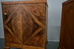 Table de chevet art déco des années 1932, Tchécoslovaquie