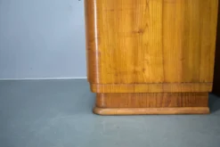 Table de chevet Art Déco des années 1940, Tchécoslovaquie