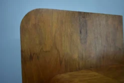 Table de chevet Art Déco des années 1939, Tchécoslovaquie