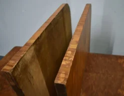 Table de chevet Art Déco des années 1939, Tchécoslovaquie
