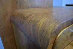 Table de chevet Art Déco des années 1939, Tchécoslovaquie
