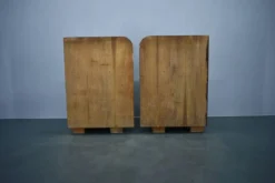 Table de chevet Art Déco des années 1939, Tchécoslovaquie