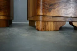 Table de chevet Art Déco des années 1939, Tchécoslovaquie