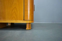 Table de chevet Art Déco des années 1939, Tchécoslovaquie