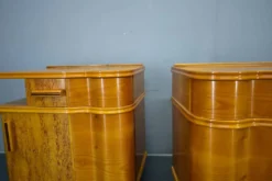 Table de chevet Art Déco des années 1939, Tchécoslovaquie