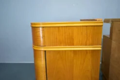 Table de chevet Art Déco des années 1939, Tchécoslovaquie