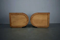 Table de chevet Art Déco rare des années 1935, Tchécoslovaquie