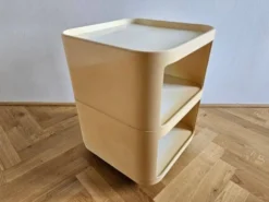 Table de chevet Componibili de milieu de siècle par Anna Castelli pour Kartell, Italie, années 1960.