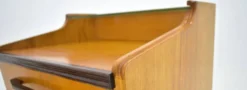 Table de chevet des années 1960 par Mojmir Požár, Tchécoslovaquie.