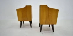 Table de chevet des années 1960 par Mojmir Požár, Tchécoslovaquie.