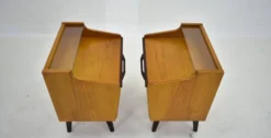 Table de chevet des années 1960 par Mojmir Požár, Tchécoslovaquie.