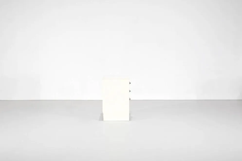 Table de chevet " DF2000 " par Raymond Loewy pour Doubinsky Frères, France,