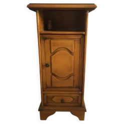 Table de chevet en bois massif – Style rustique / campagne chic