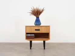 Table de chevet en chêne, design scandinave