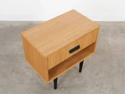 Table de chevet en chêne, design scandinave