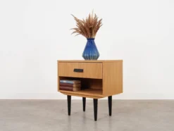 Table de chevet en chêne, design scandinave