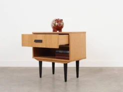 Table de chevet en chêne, design scandinave