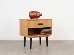 Table de chevet en chêne, design scandinave
