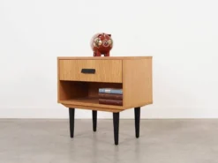 Table de chevet en chêne, design scandinave