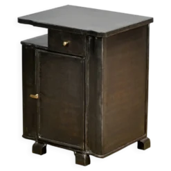 Table de chevet en fer, vers 1930