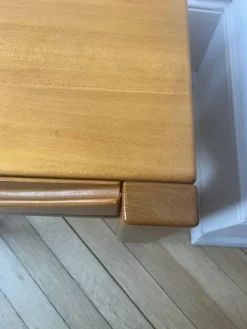 Table de chevet en orme style maison regain