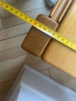 Table de chevet en orme style maison regain