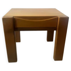 Table de chevet en orme style maison regain
