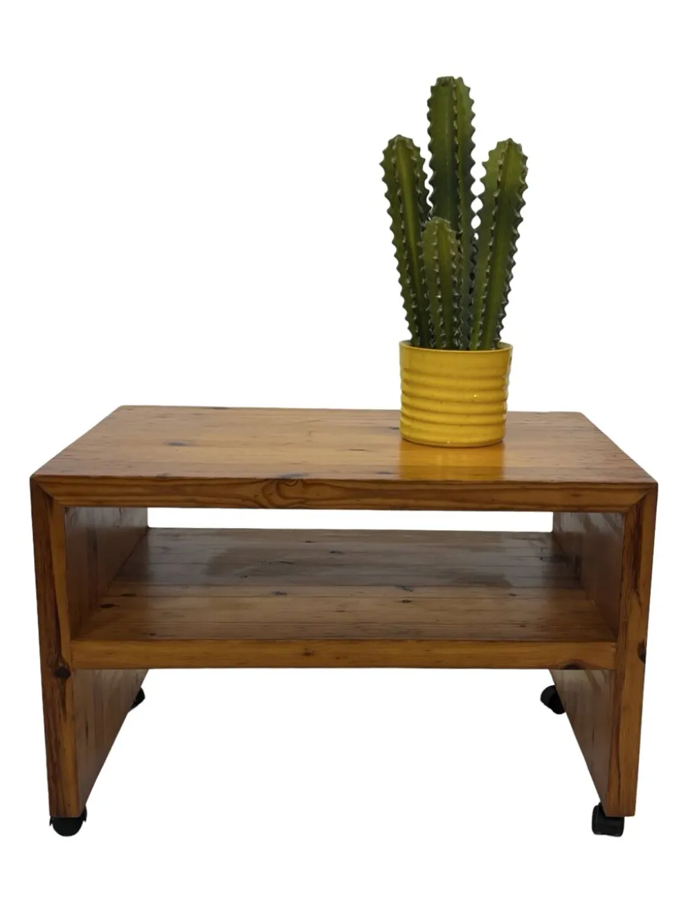 Table de chevet en pin, années 70