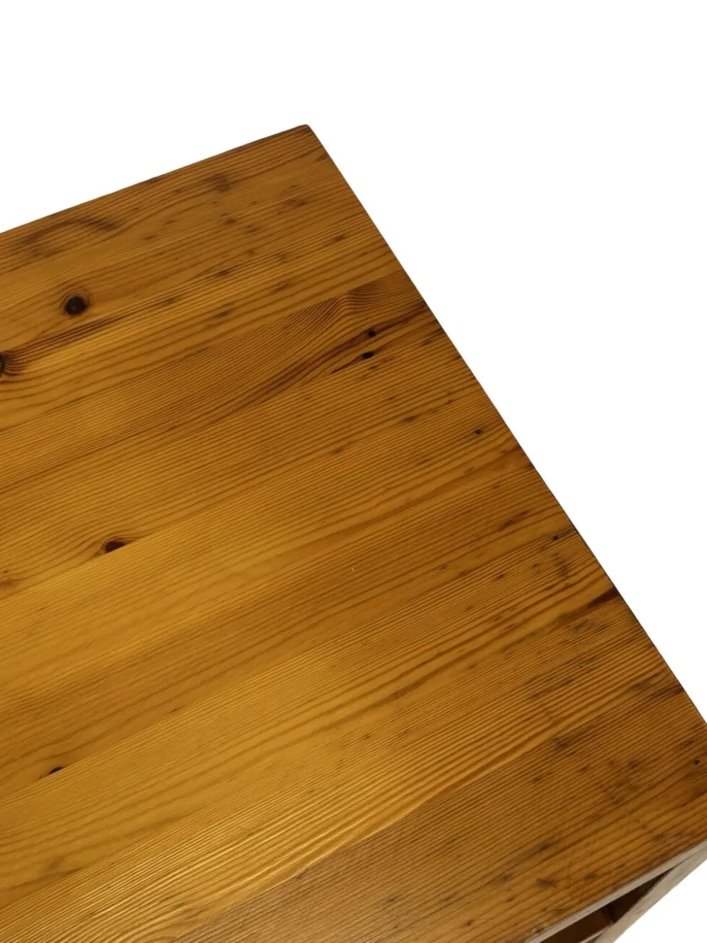 Table de chevet en pin, années 70