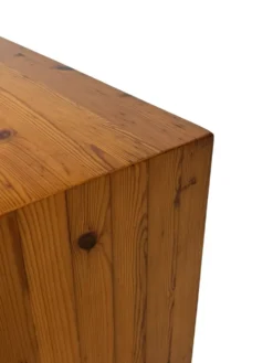 Table de chevet en pin, années 70