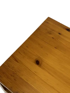 Table de chevet en pin, années 70