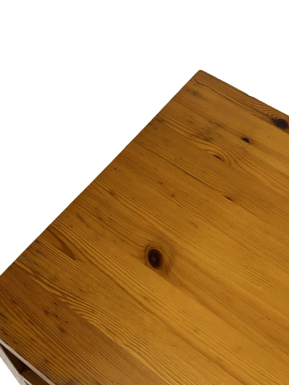 Table de chevet en pin, années 70