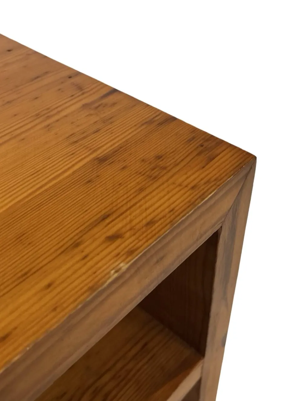 Table de chevet en pin, années 70