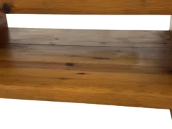 Table de chevet en pin, années 70