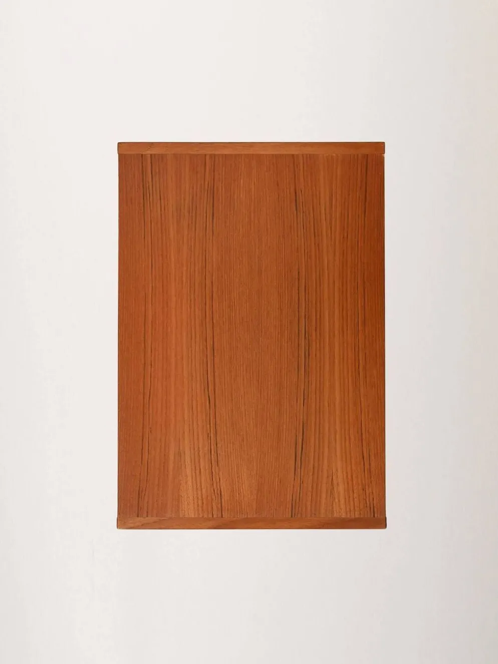 Table de chevet en teck de forme box scandinave, années 1960