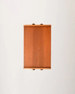 Table de chevet en teck scandinave, années 1950