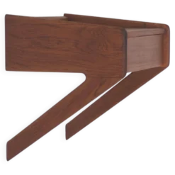 Table de chevet flottante par Sigfred Omann pour Ølholm Møbelfabrik, années 1960.