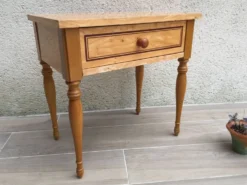 Table de chevet formica vintage