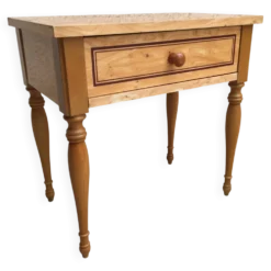 Table de chevet formica vintage