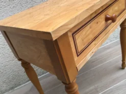 Table de chevet formica vintage