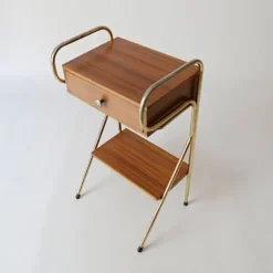 Table de chevet Jacques Hitier design 1960 1970