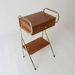 Table de chevet Jacques Hitier design 1960 1970