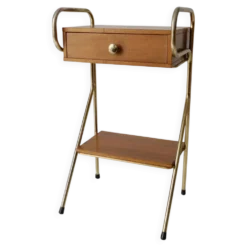 Table de chevet Jacques Hitier design 1960 1970