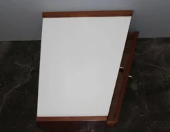 Table de Chevet Murale Mid-Century en Palissandre