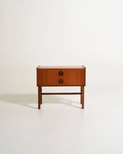 Table de chevet scandinave, années 1960