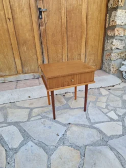 Table de chevet scandinave vintage