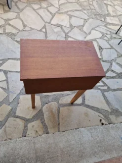 Table de chevet scandinave vintage