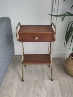 Table de chevet style Jacques Hitier