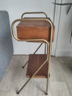 Table de chevet style Jacques Hitier