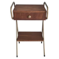 Table de chevet style Jacques Hitier